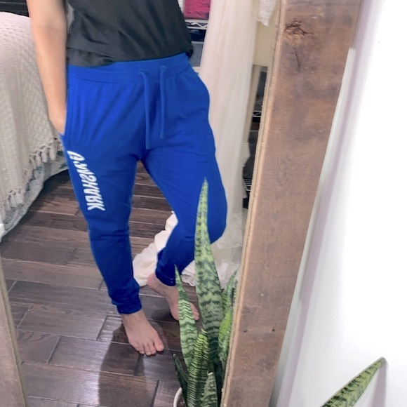 Gymshark Other - Gymshark blue joggers size large with pockets